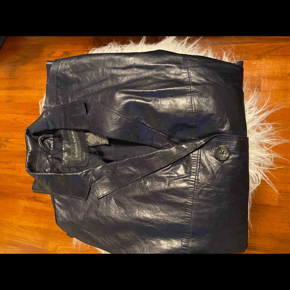 Brand New Wot Banana Republic High Gloss Blazer